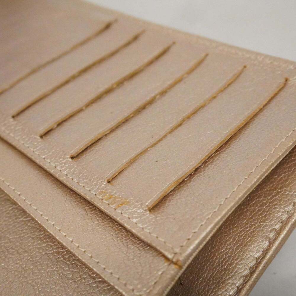 CHANEL Gray Leather Wallet - Picture 8 of 16